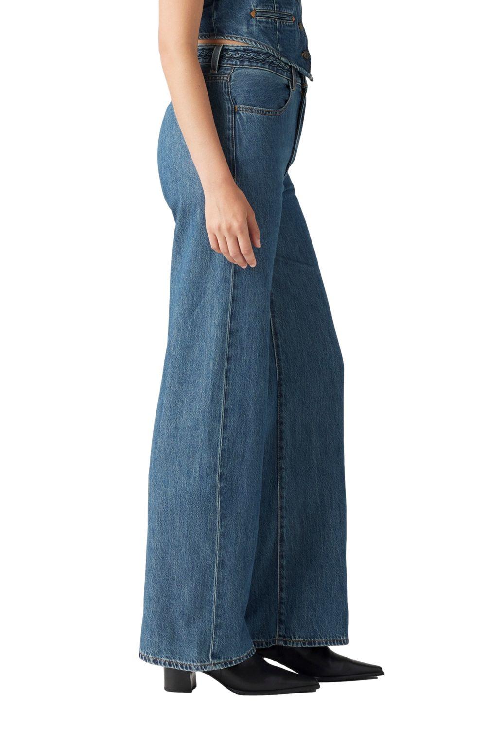 Levi's dames Jeans Ribcage Wl Braided