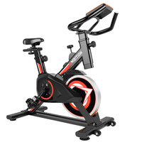 Bicicleta Spinning 6kg Resistencia Ambition Red
