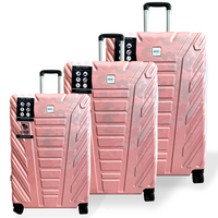 Maletas 10 20 25kg Yephome Set X3 Viaje Rosa