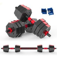 Set Mancuernas Ajustables 20 Kg con Barra YEP