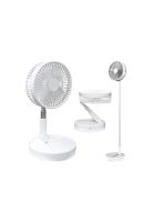 Ventilador Portatil USB de 8"" Amazing Tornado Blanco