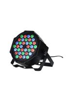 Foco Led RGB Mekse Mini Flat Par Light 36