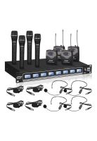 Sistema de Micrófonos Inalámbricos 8 canales Pyle PDWM8350