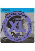 Cuerdas para Guitarra Electrica D'Addario EXL115