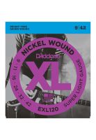 Cuerdas Guitarra Electrica D'Addaro EXL120 Super Light XL Nickel Wound