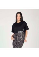 Polera M/C Snake Negro Everlast