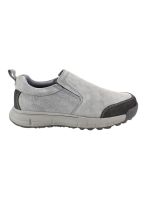 Zapatilla Nat Geo Slip On Cuero Gris