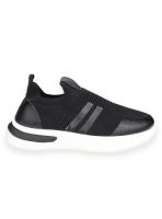 Zapatilla New Walk Urbana Malla Negra