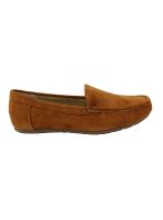 Mocasín New Walk Slip On Confort Camel