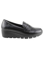 Mocasín New Walk Plataforma Negro