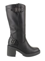 Bota Agua de Coco Doble Correa Negra