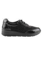 Zapatillas New Walk Brillos Negro