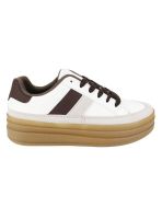 Zapatilla Agua de Coco Amit Plataforma Blanca