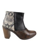 Botín Exs Reptil Cuero Multicolor