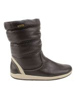 Bota Exs Nieve Cuero Café