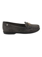 Mocasín New Walk Hebilla Gris