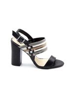 Zapato Versace 1969 Cuero Negro