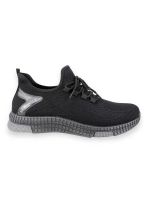 Zapatilla New Walk Casual Mesh Negra