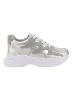 Zapatilla Exs Chunky Plateada