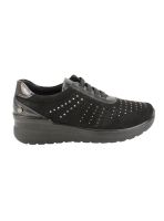 Zapatilla New Walk Brillos Slip On Negra