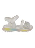 Sandalia Nat Geo Kids Arcoíris Blanca