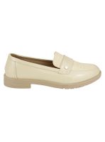 Mocasín New Walk Audrey Confort Beige