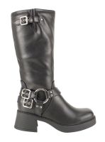 Bota Agua de Coco Motoquera Negra