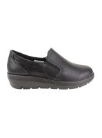 Zapato New Walk Confort Elasticado Negro