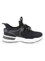 Zapatilla New Walk Mesh Casual Negra