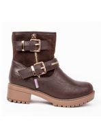 Botín Nat Geo Kids Broches Café