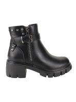 Botín Agua de Coco Militar Negro