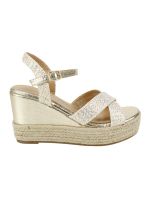 Sandalia Agua de Coco Texturas Dorada