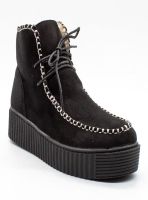 BOTIN MUJER NEW WALK  9678-1-90  (35-40)  | Negro |