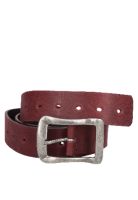 Cinturón Cuero Hombre J508 Burdeo Panama Jack