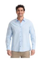 Camisa Hombre Manga Larga Lino Panama Jack