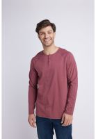 Polera Hombre Burdeo Panama Jack