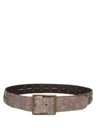 Cinturón Mujer 100% Cuero Beige Panama Jack