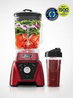 Licuadora Xpert Series™ roja con control de textura y un Blend N Go BLST3BRPG
