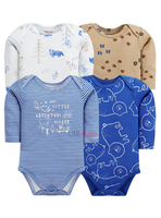 Pack 4 Bodys Tedmimak Niño Manga Larga Bosque