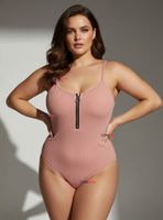 Pack 6 Body Con Cierre Delantero Sin Mangas Ligero Sutil Color Surtido Mujer