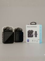 Pack 2 Micrófonos Inalámbrico 3 En 1 Para Celular iPhone Android Profesional