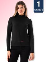 Camiseta Beatle Bambú Manga Larga Mujer Polera Colores Surtidos