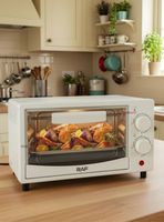 Mini Horno Eléctrico de Mesa 7 Litros para Hornear Asar y Tostar