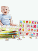 Puzzle Rompecabezas Madera 2 a 4 años Bebé Niño Niña