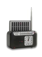 Radio Solar Portátil Recargable Bluetooth AM/FM