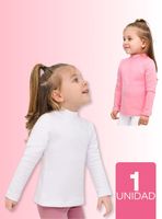 Camiseta Polera Bambú Beatle De Niña Primera Capa