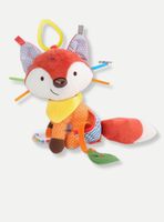 Juguete Peluche Animales Sensorial Con Mordedor Y Sonajero Diseño Zorrito para Niña Niño