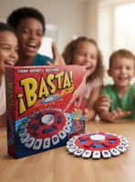 Basta Juego De Palabras de Calidad Premium Piensa Rápido Y Contesta Stop Cartas Original