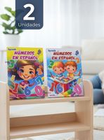 Pack 2 Libros De Aprendizaje Números En Español Educativo Diseños Surtidos