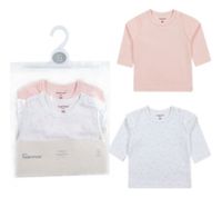 Set de 2 Camisetas de Algodón Manga Larga Tedmimak